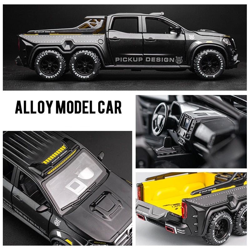 Pickup Car Model With sound  engine