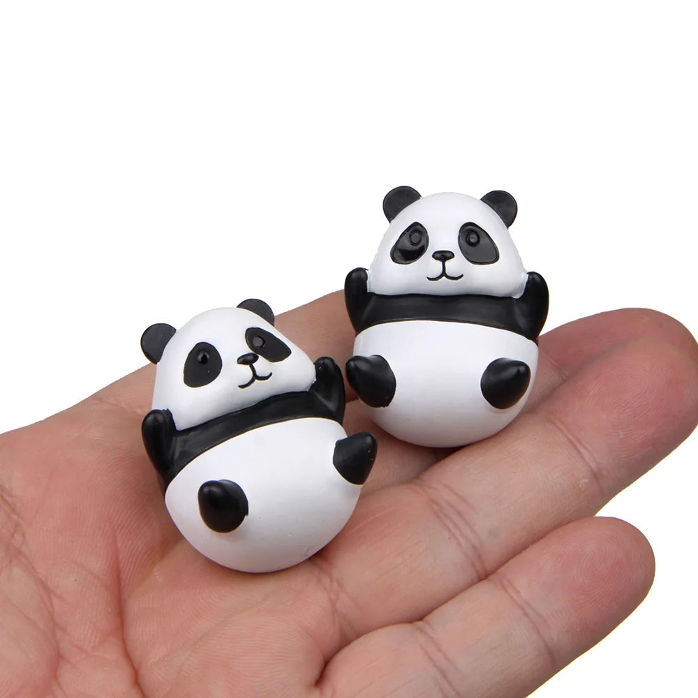 Cute and Playful Little Panda