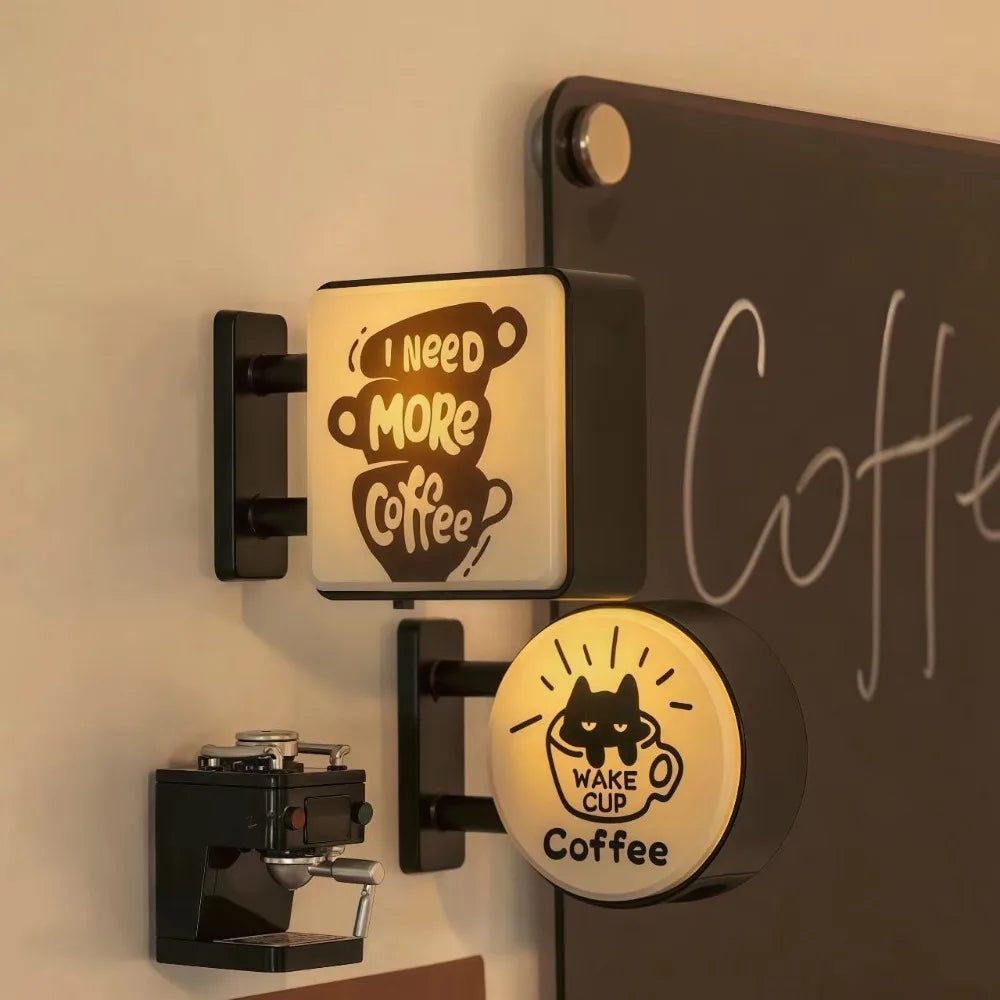 Coffee Shop Fridge Magnet