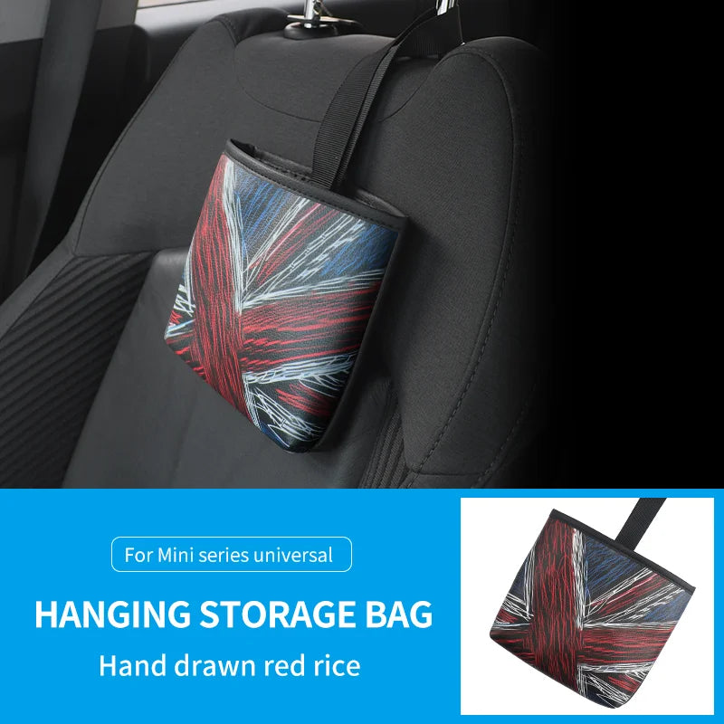 Car Seat Back Storage Bag