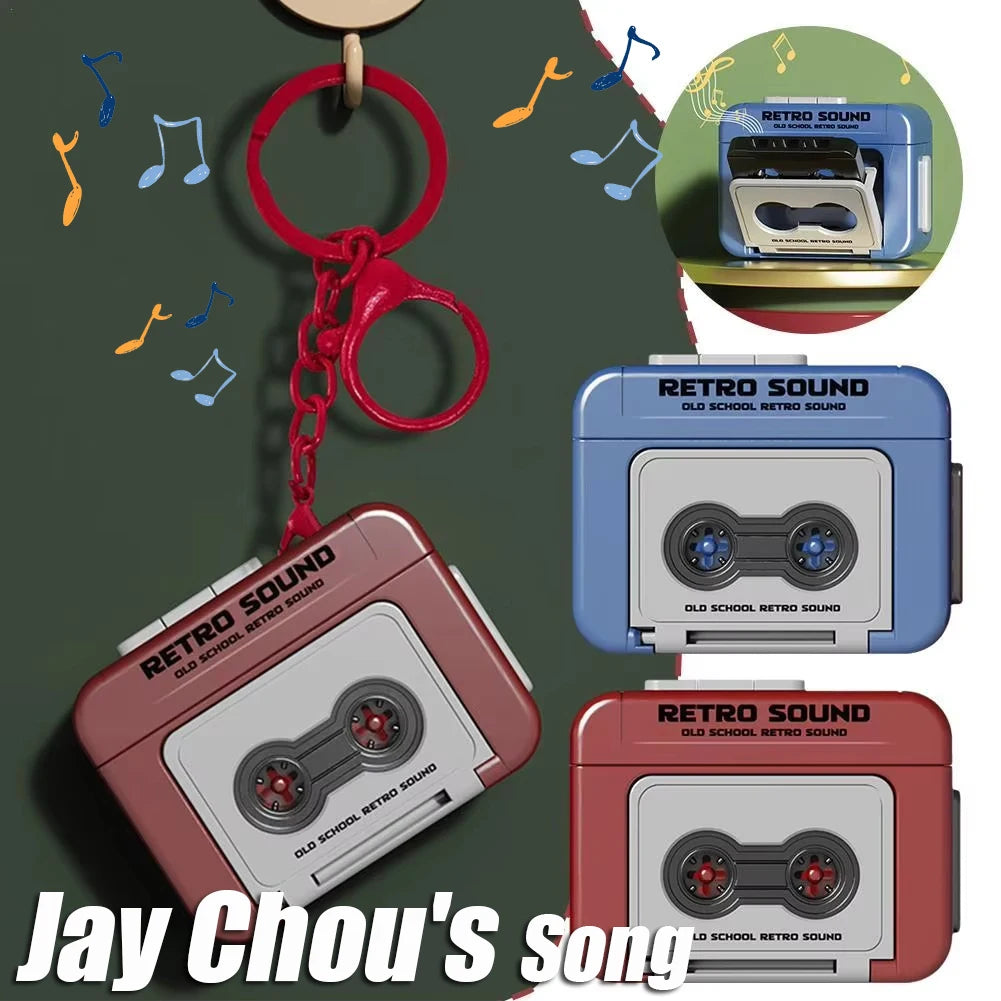 Mini Retro Cassette Recorder