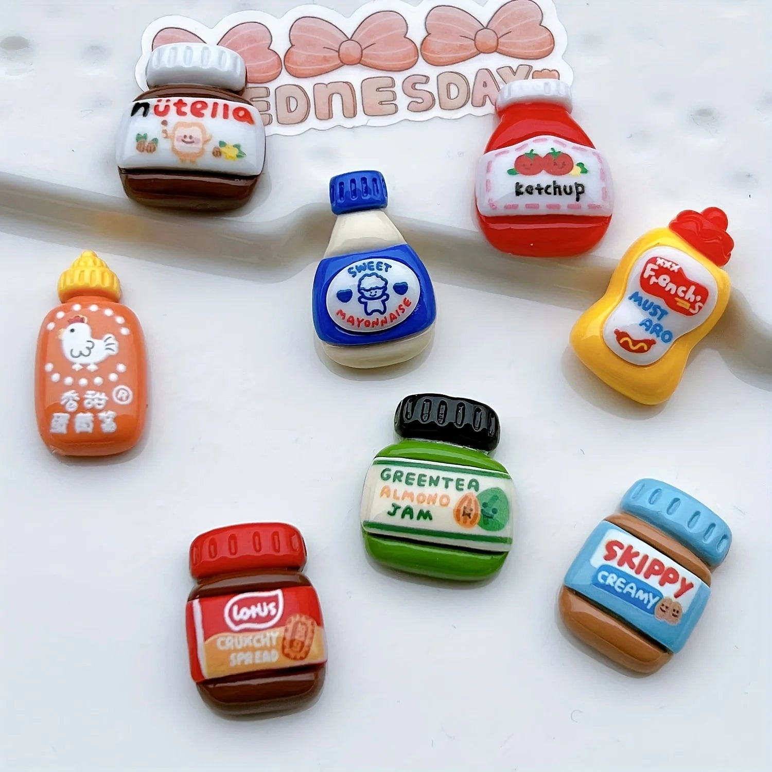 8pcs jam jar