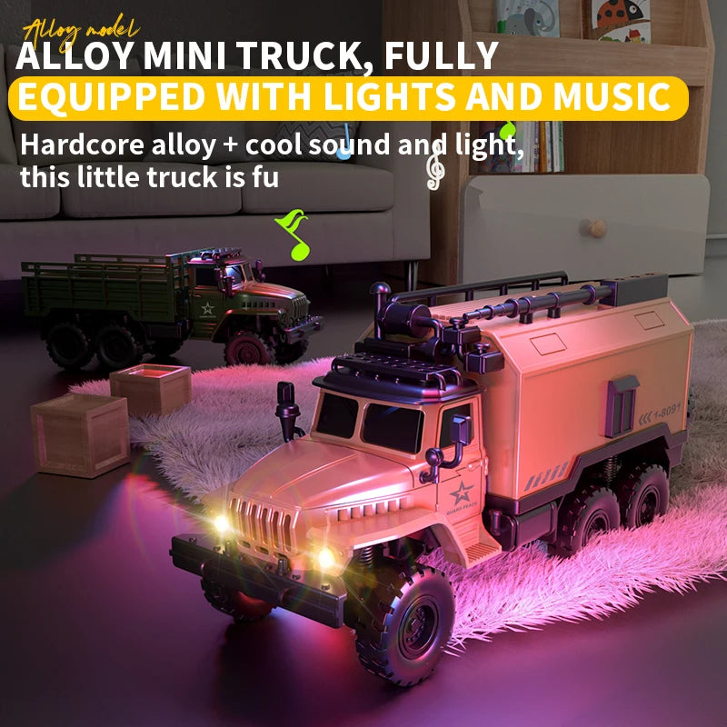 RC Truck Mini 6-Wheel Drive Transporter Car
