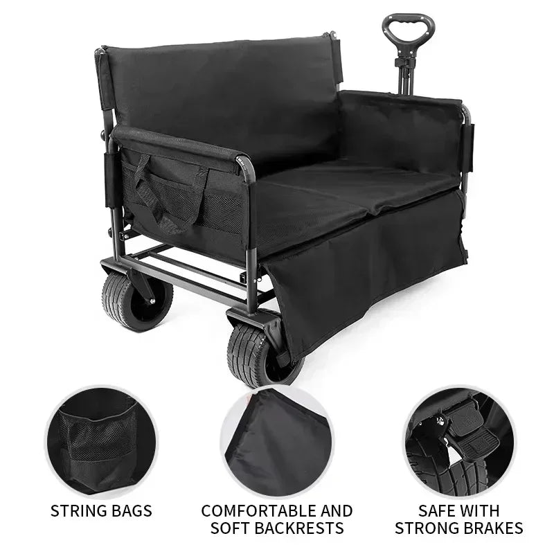 Camping Cart  Sofa With Brakes