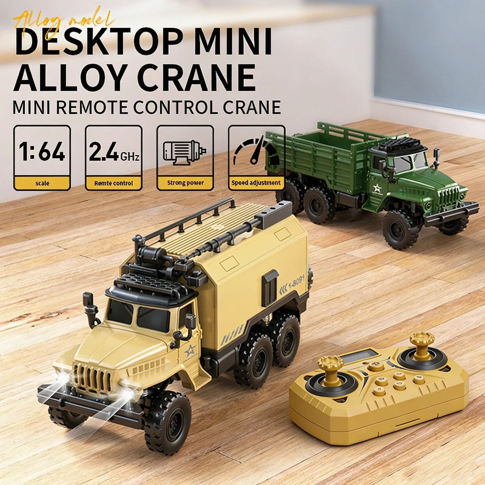 RC Truck Mini 6-Wheel Drive Transporter Car