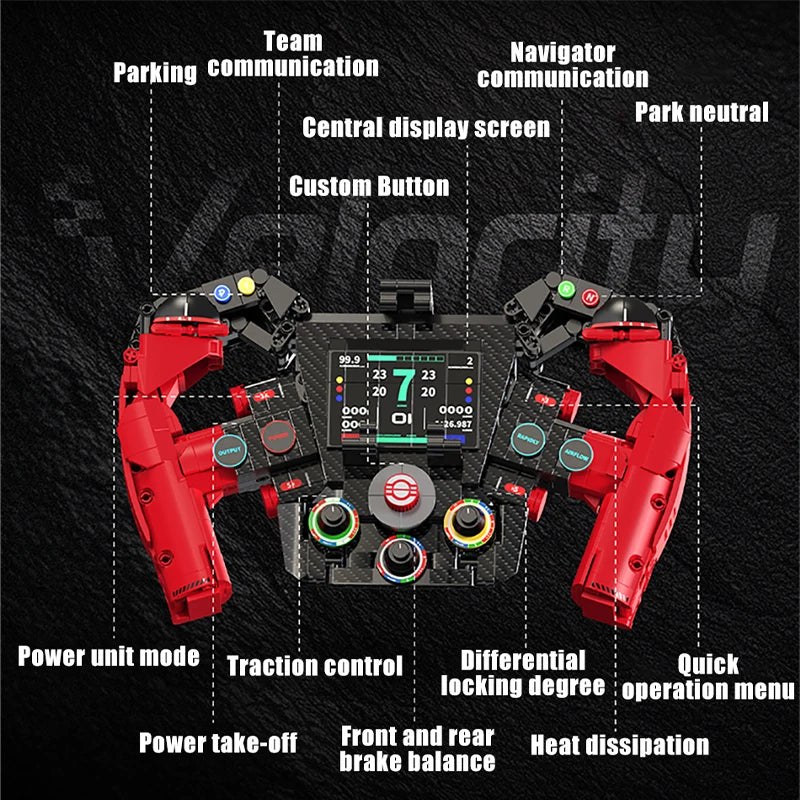 Racing Wheel Phone Holder