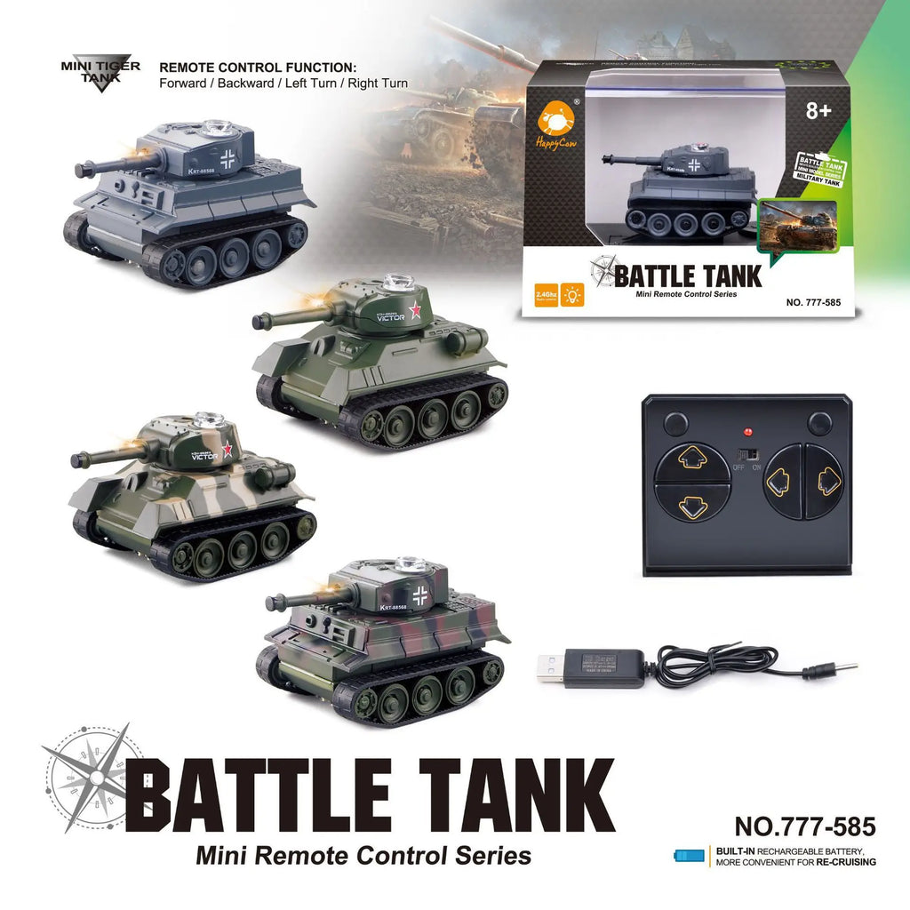 Mini RC Tank Remote Control