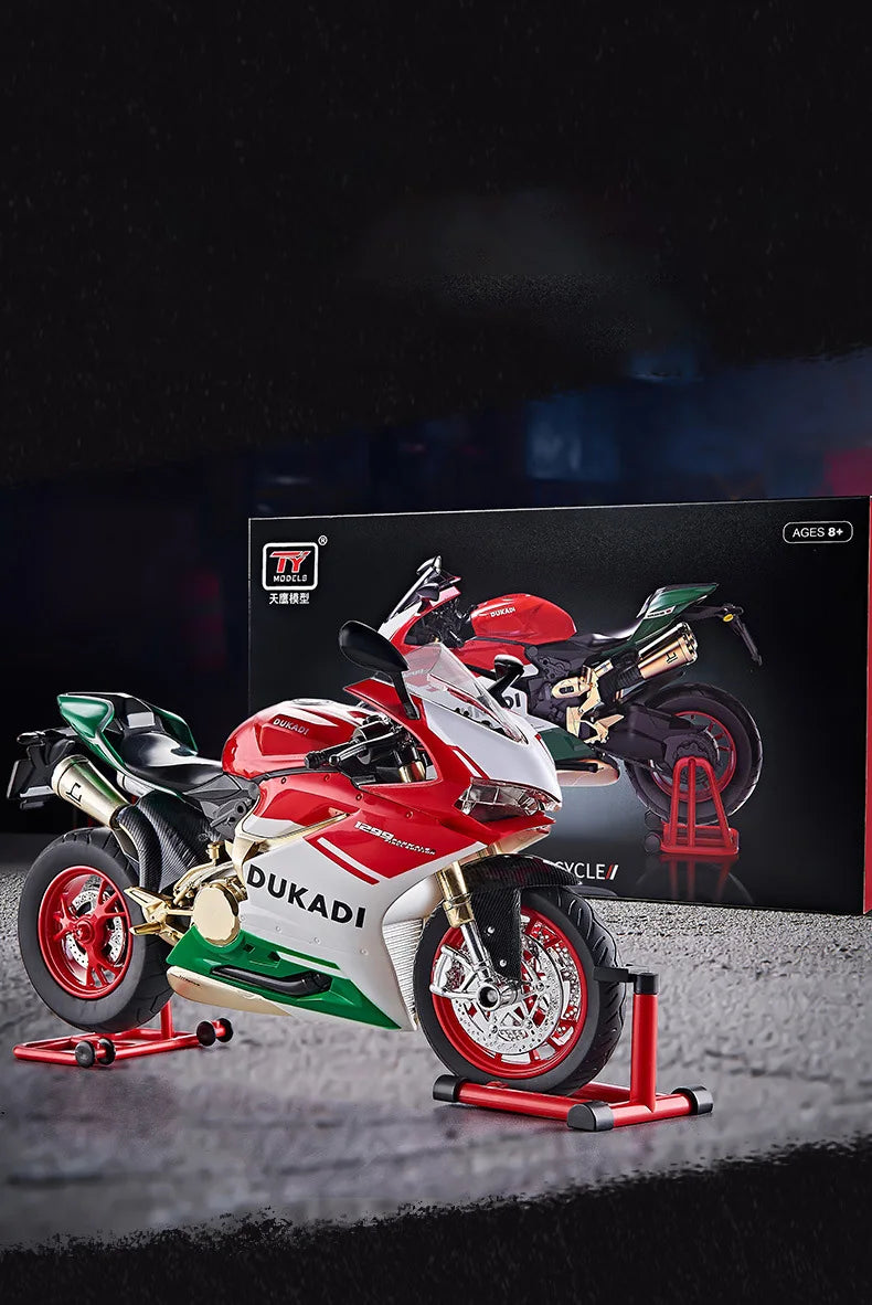 Key Start  Sports Motorcycle With Spray Sound Light