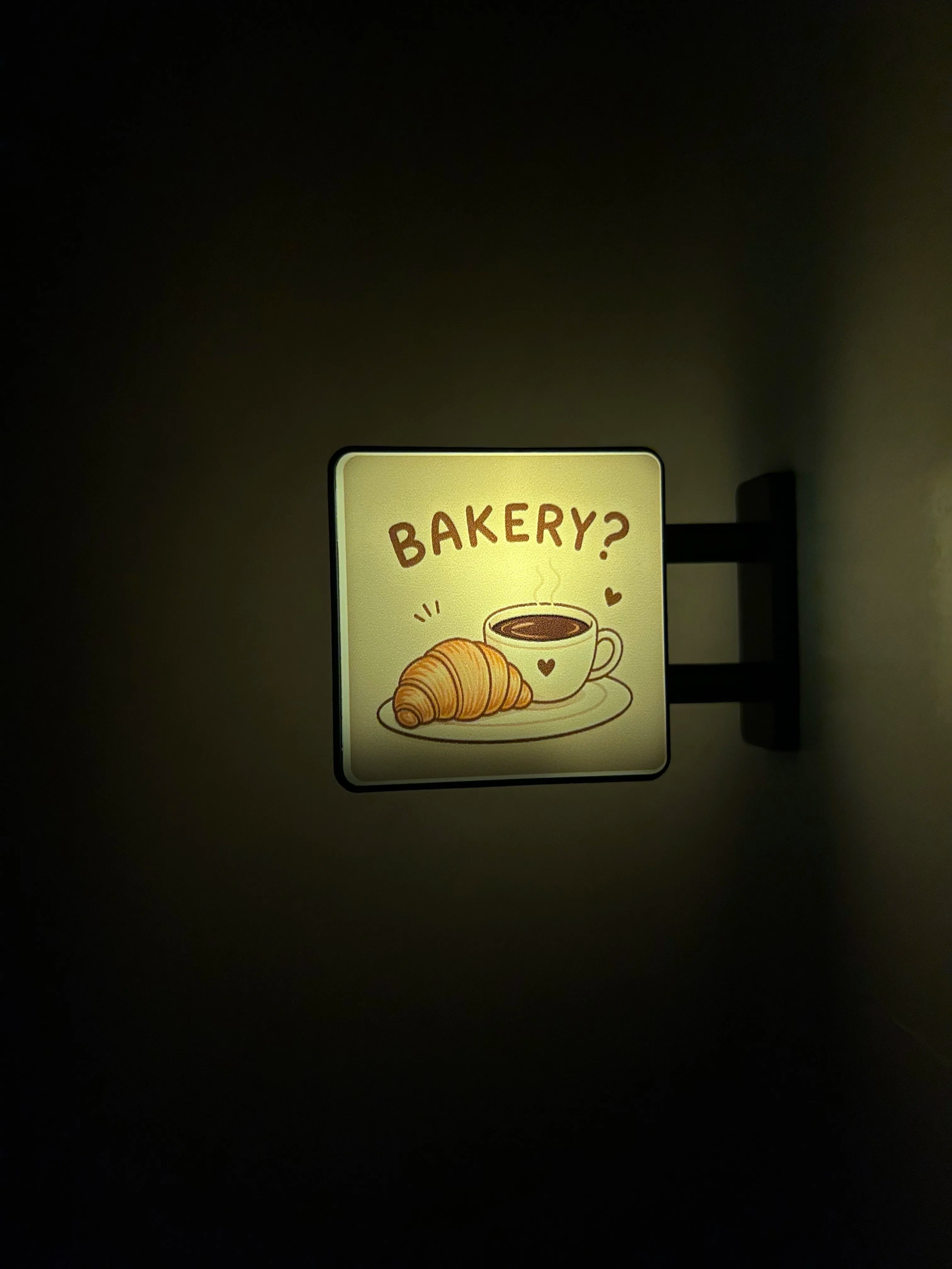 Magnetic Led Sign For Coffee Corner