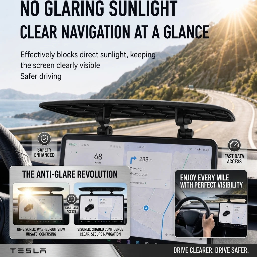 GPS Anti-Glare Cover Dashboard