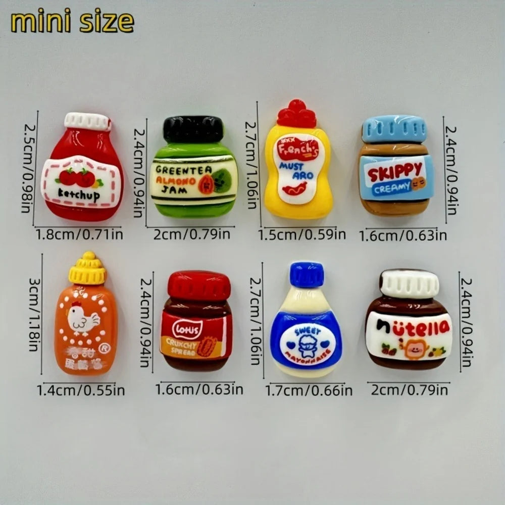 8pcs jam jar