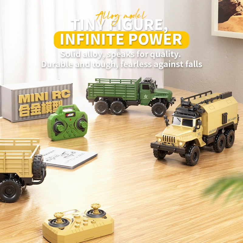 RC Truck Mini 6-Wheel Drive Transporter Car