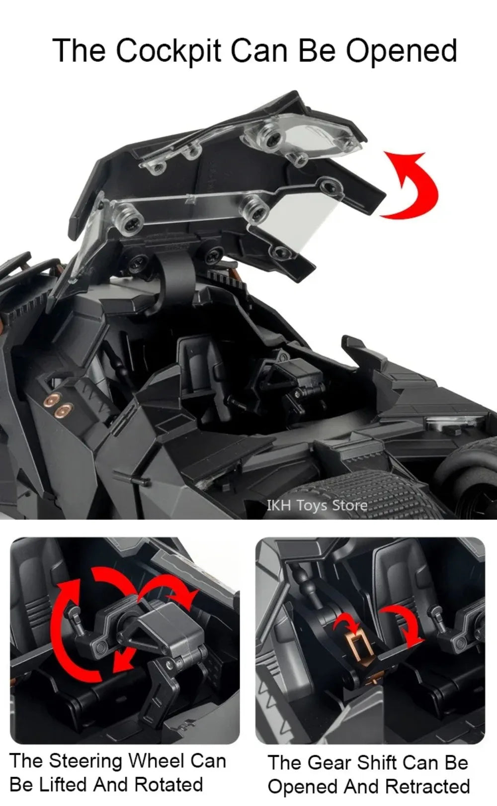 Batmobile Sound Light