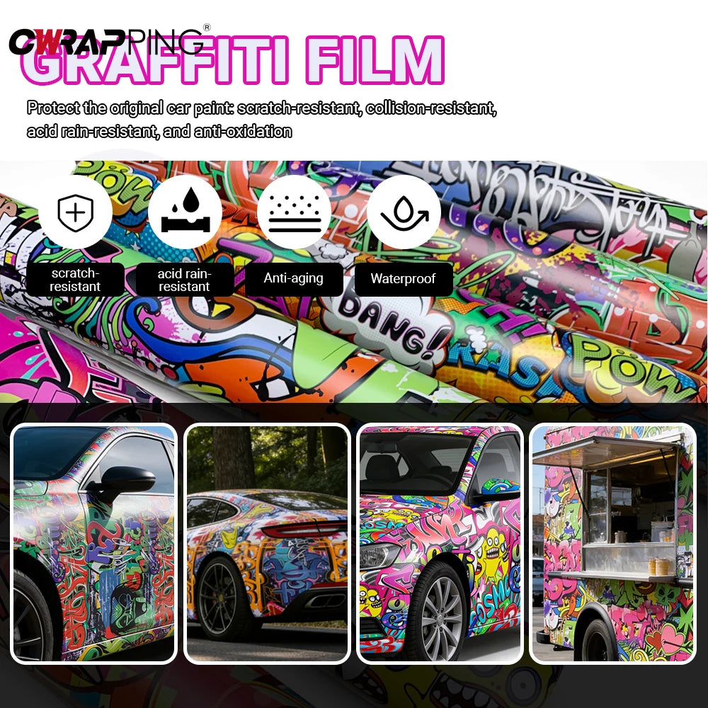 Car Graffiti Sticker