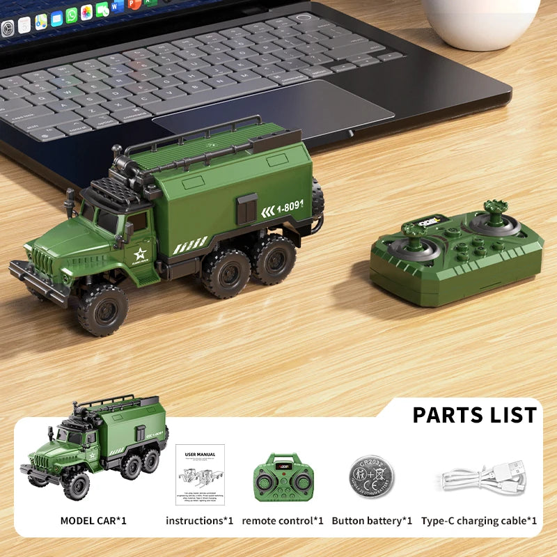 RC Truck Mini 6-Wheel Drive Transporter Car