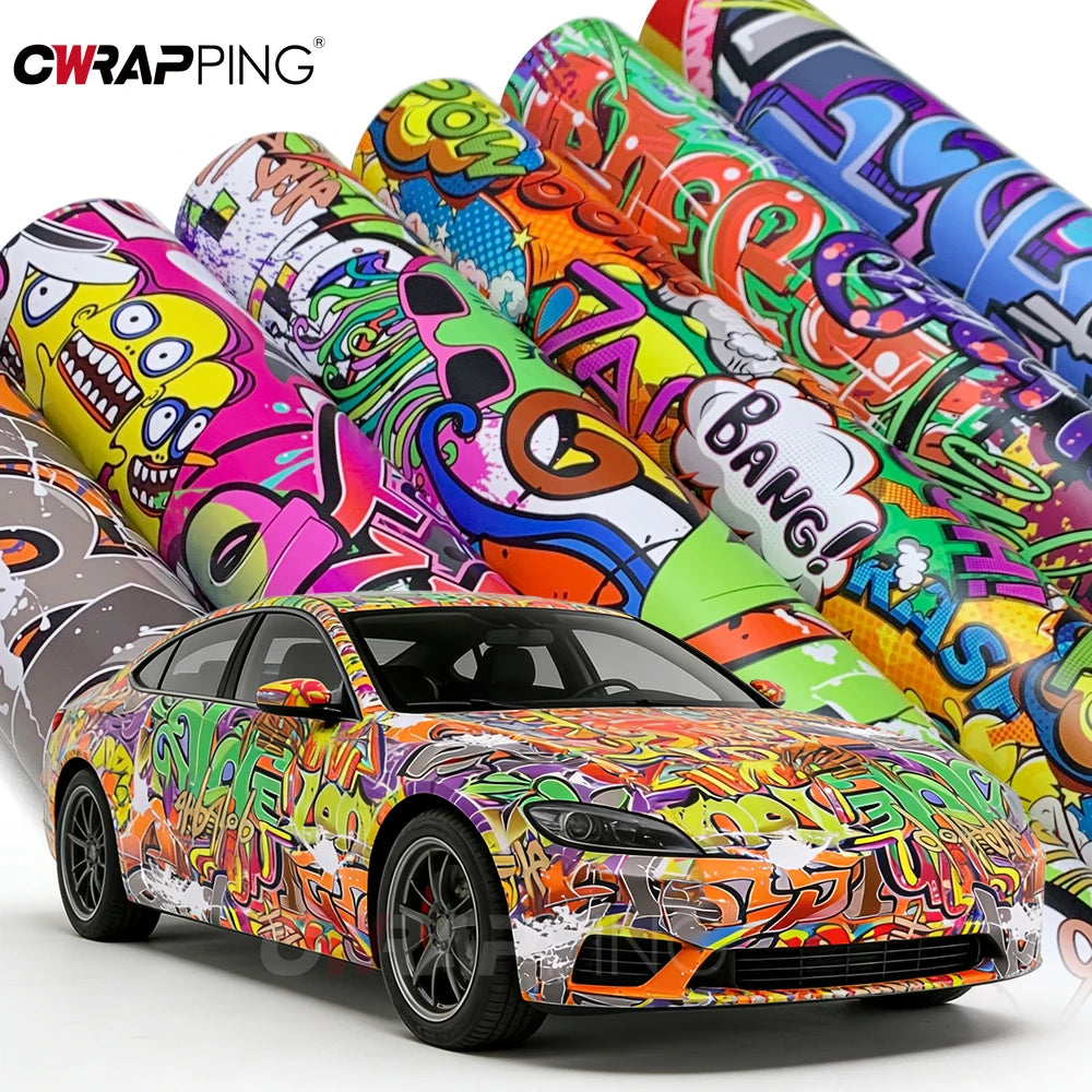 Car Graffiti Sticker
