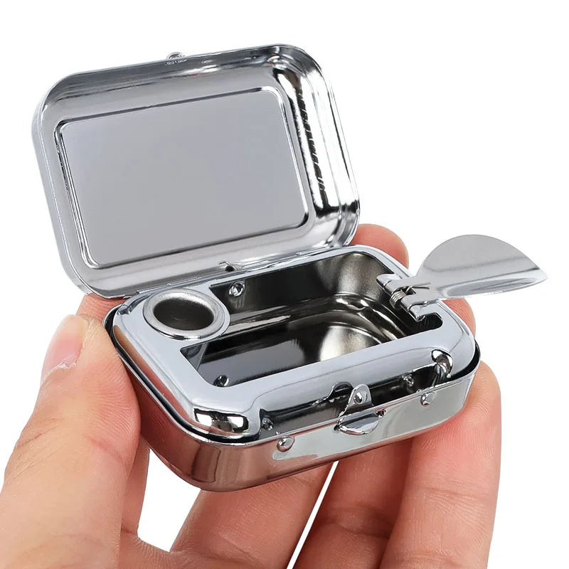 Car Mini Metal Ashtray