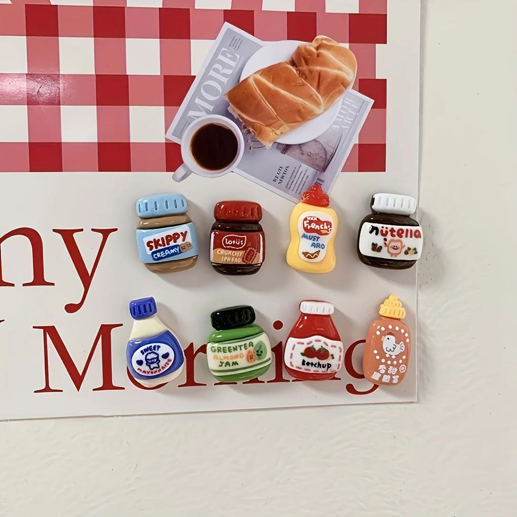 8pcs jam jar
