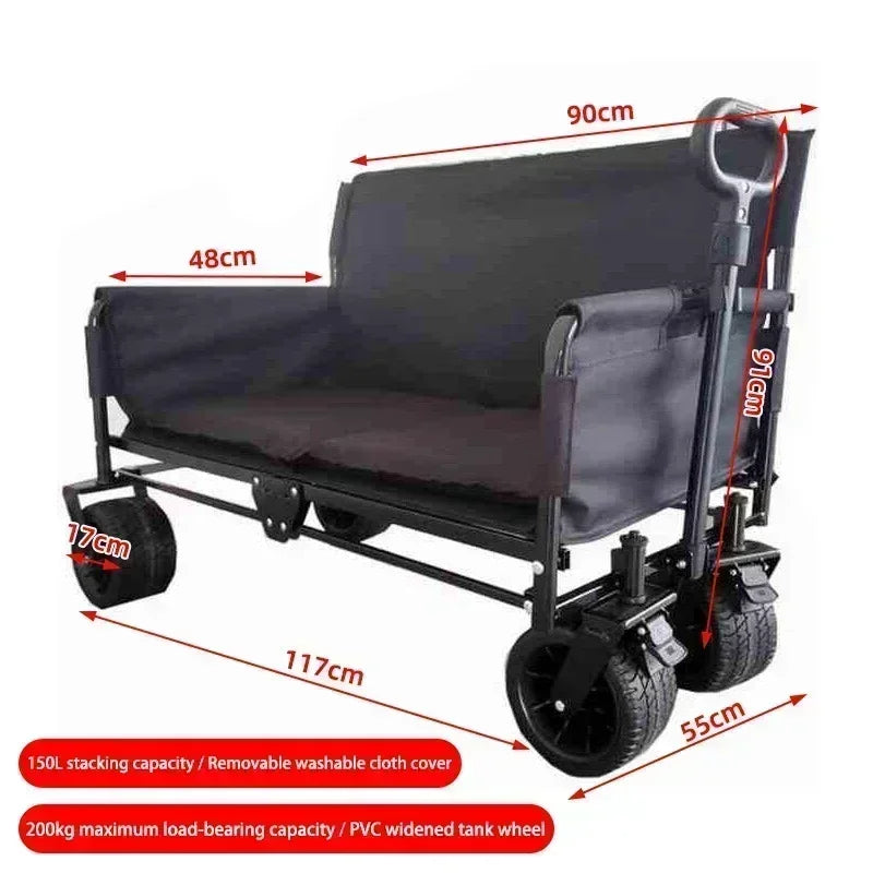 Camping Cart  Sofa With Brakes
