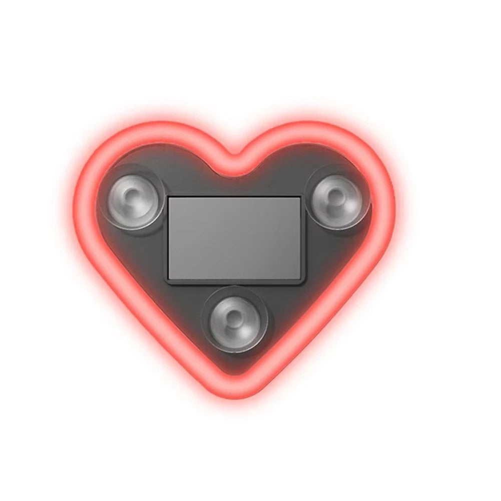 Car Solar Triangle Window Heart