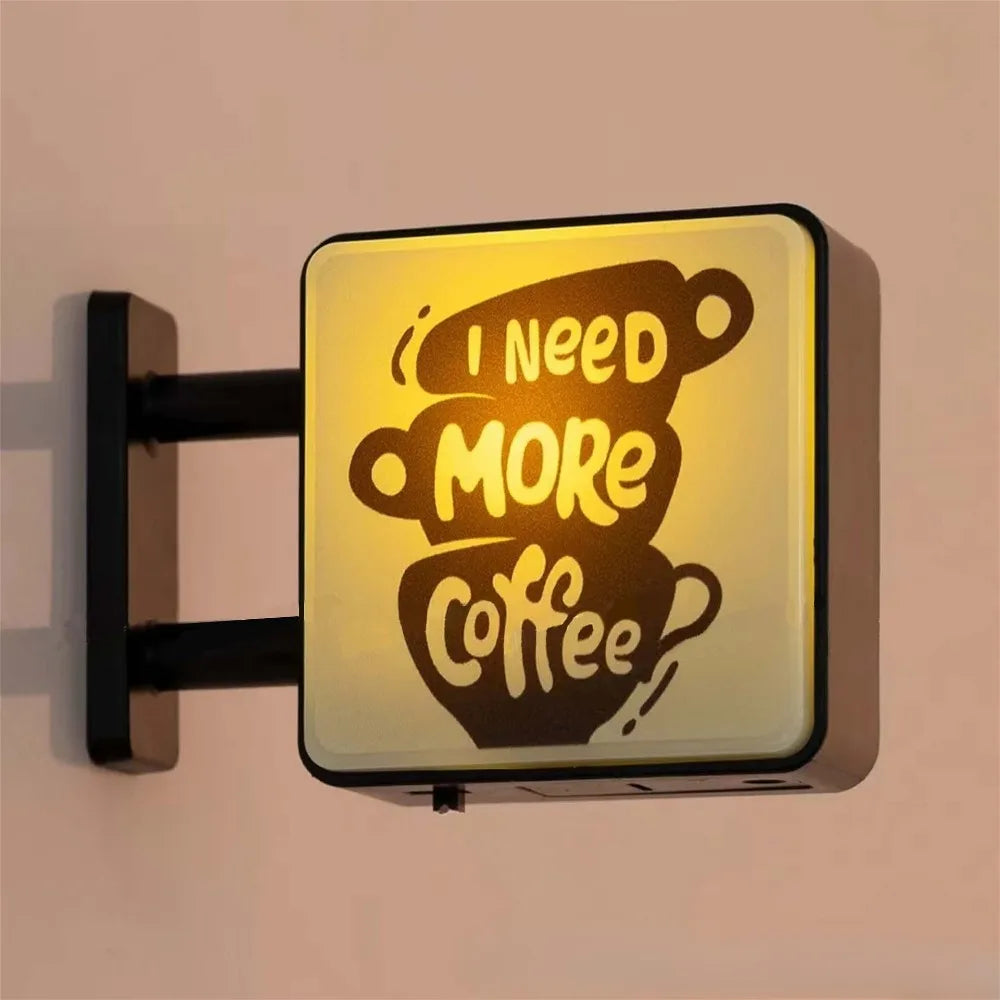 Coffee Shop Fridge Magnet