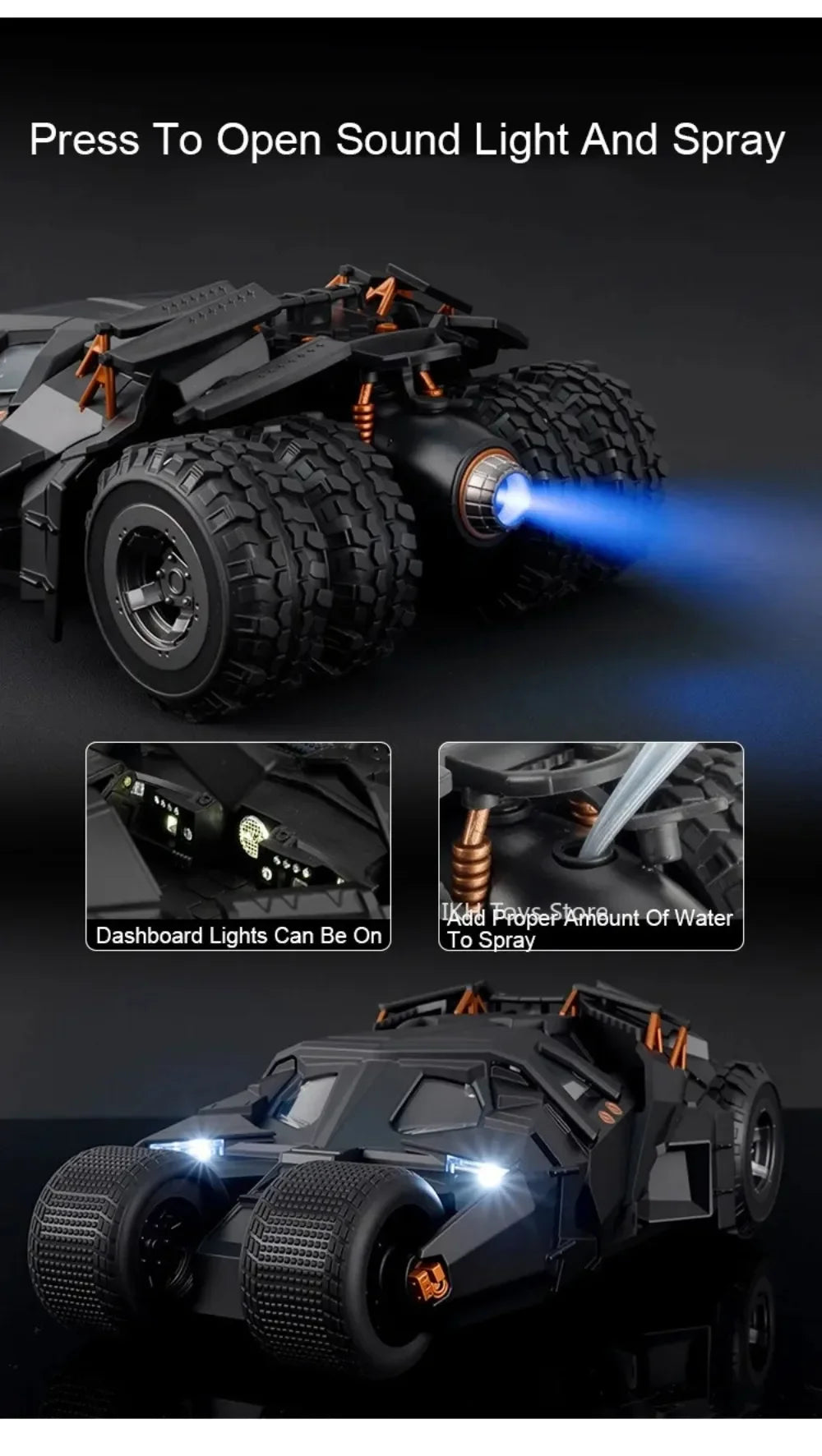 Batmobile Sound Light