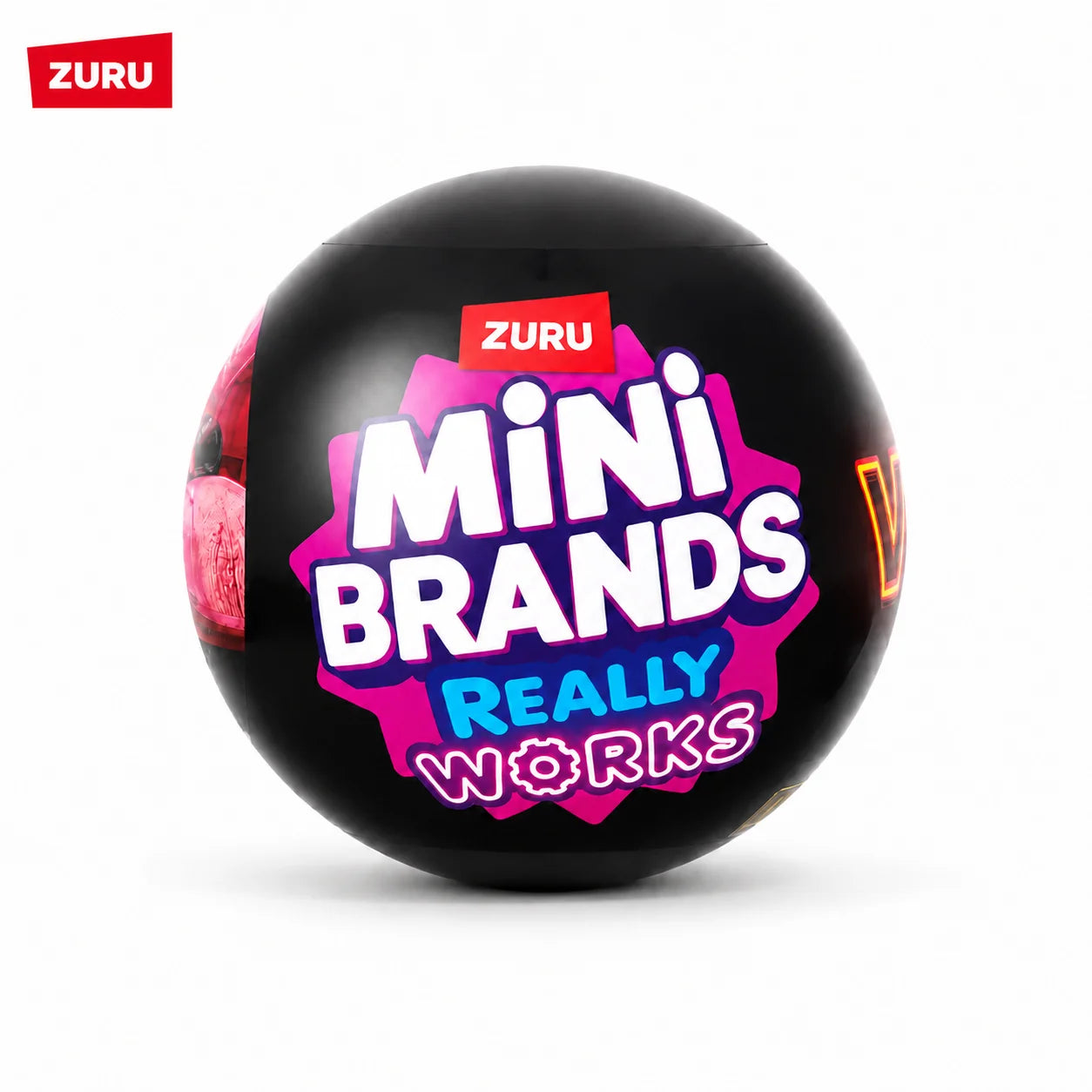 Mini Brands Vinyl Player Blind Box Plays Music Surprise Ball Toy