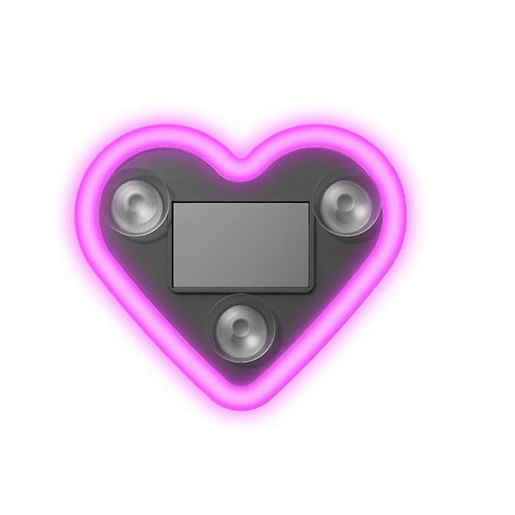 Car Solar Triangle Window Heart