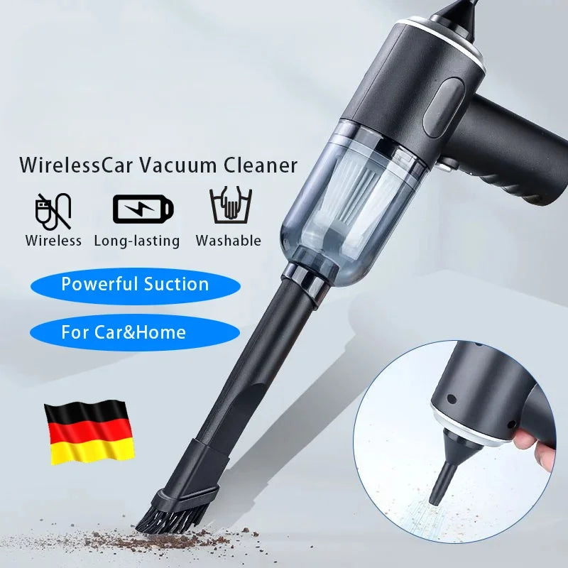 Wireless Car Vacuum Cleaner USB Charging