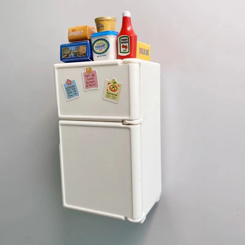 Mini Food Refrigerator Magnets Set of 17pcs