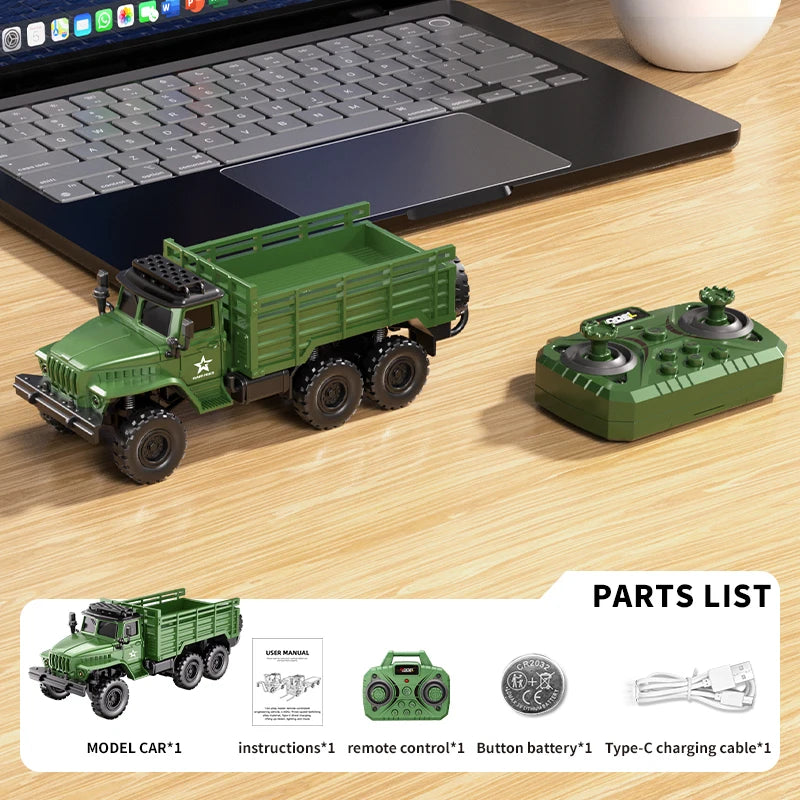 RC Truck Mini 6-Wheel Drive Transporter Car