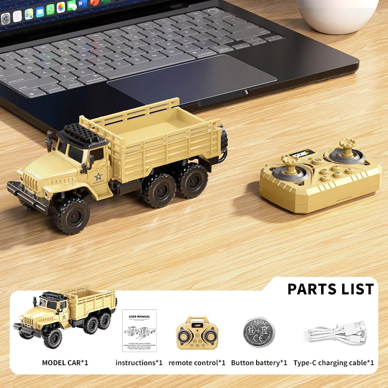 RC Truck Mini 6-Wheel Drive Transporter Car