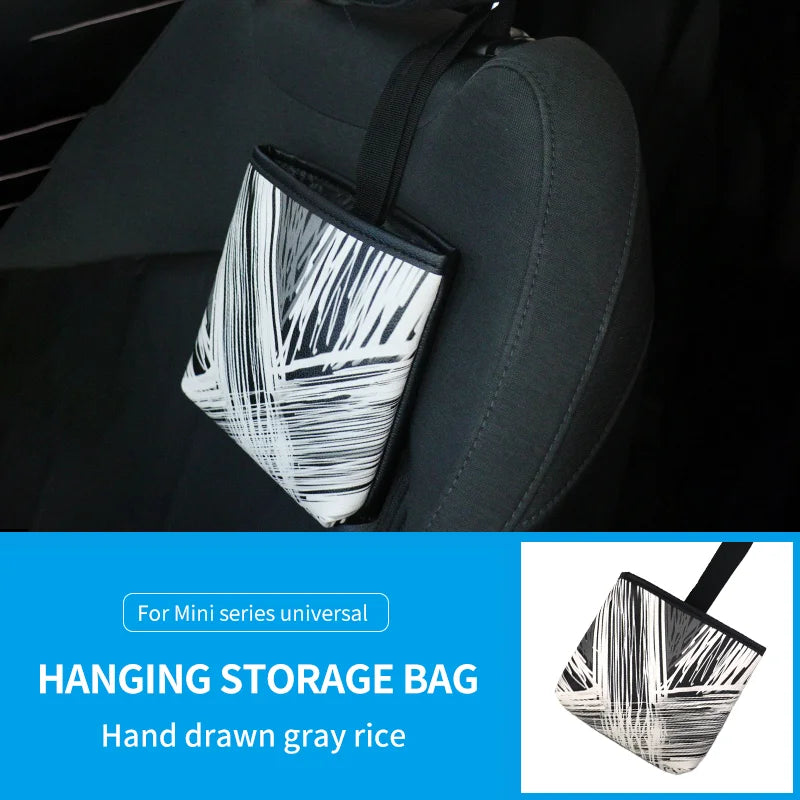 Car Seat Back Storage Bag
