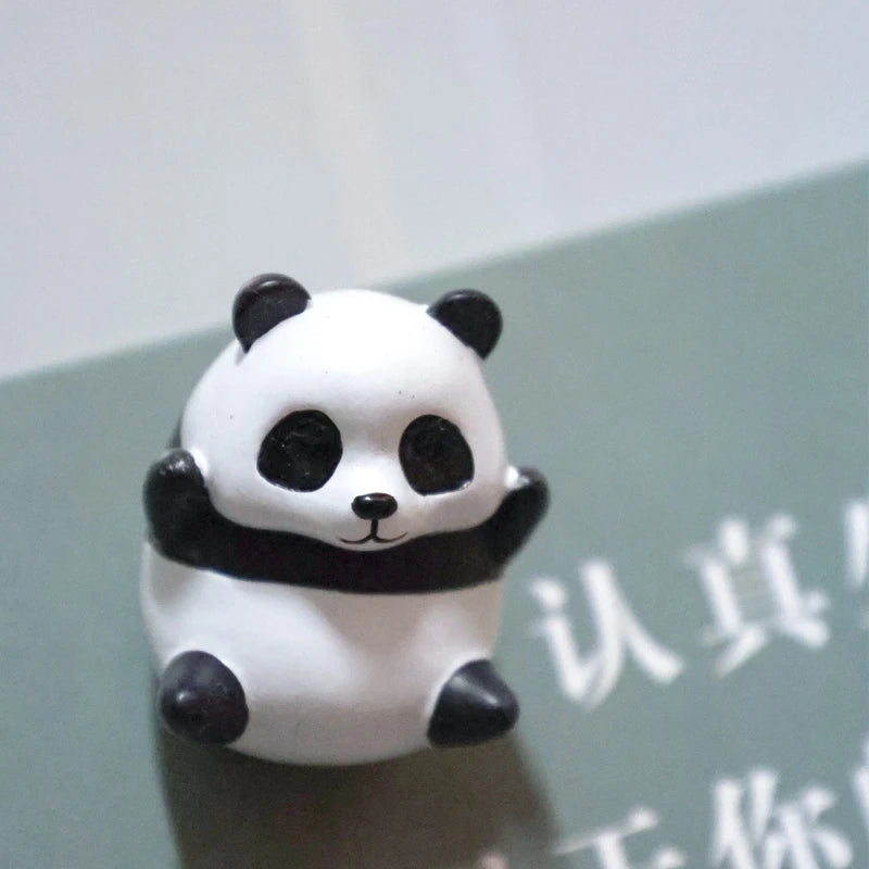 Cute and Playful Little Panda